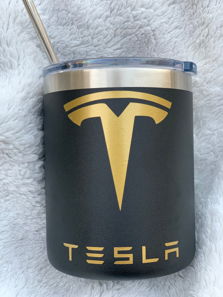 Tesla Coffee Cup Tumbler, 20 Ounces