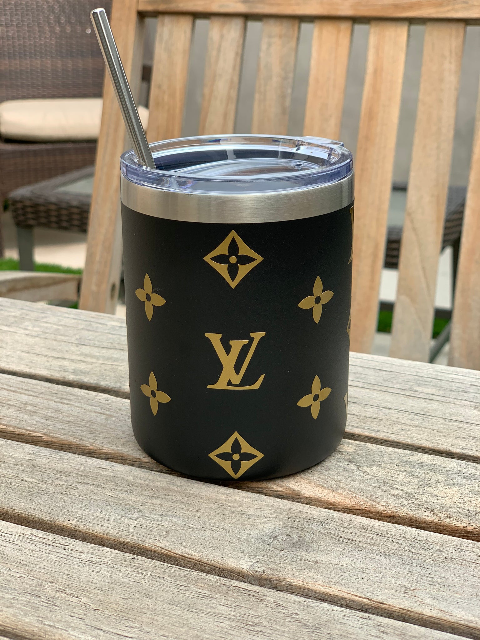 Louis Vuitton Cup  Yeti cup designs, Custom yeti cup, Custom tumbler cups