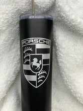 Load image into Gallery viewer, Porsche Tumbler | 20 Ounces | Your Choice of Color Combination
